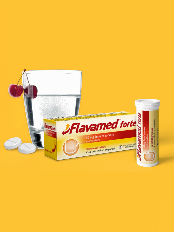 Flavamed forte 60 mg šumeće tablete