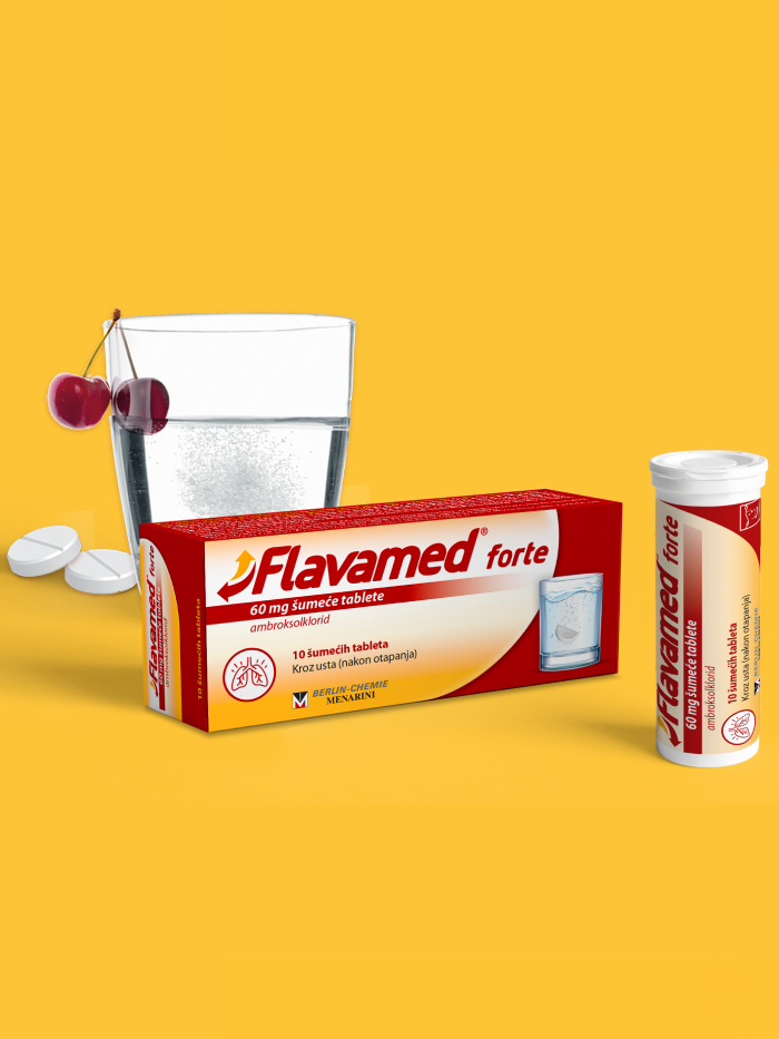 Flavamed forte 60 mg šumeće tablete